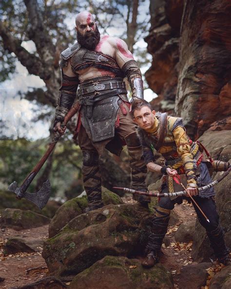 kratos mode|atreus cosplay.